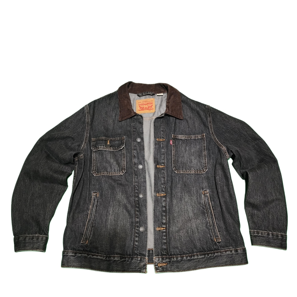 Levi's Faded Black Jean Jacket